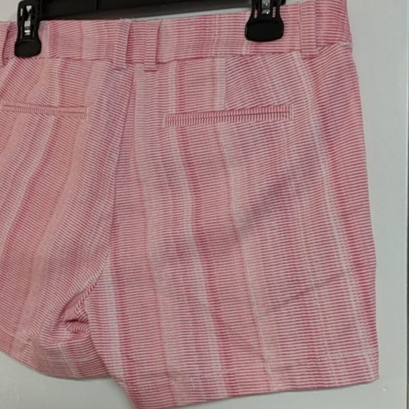 Bright Soft  Pink Twill Trouser Shorts by Ana Like New - Picture 4 of 14